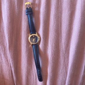 Vintage Movado Watch Leather Strap